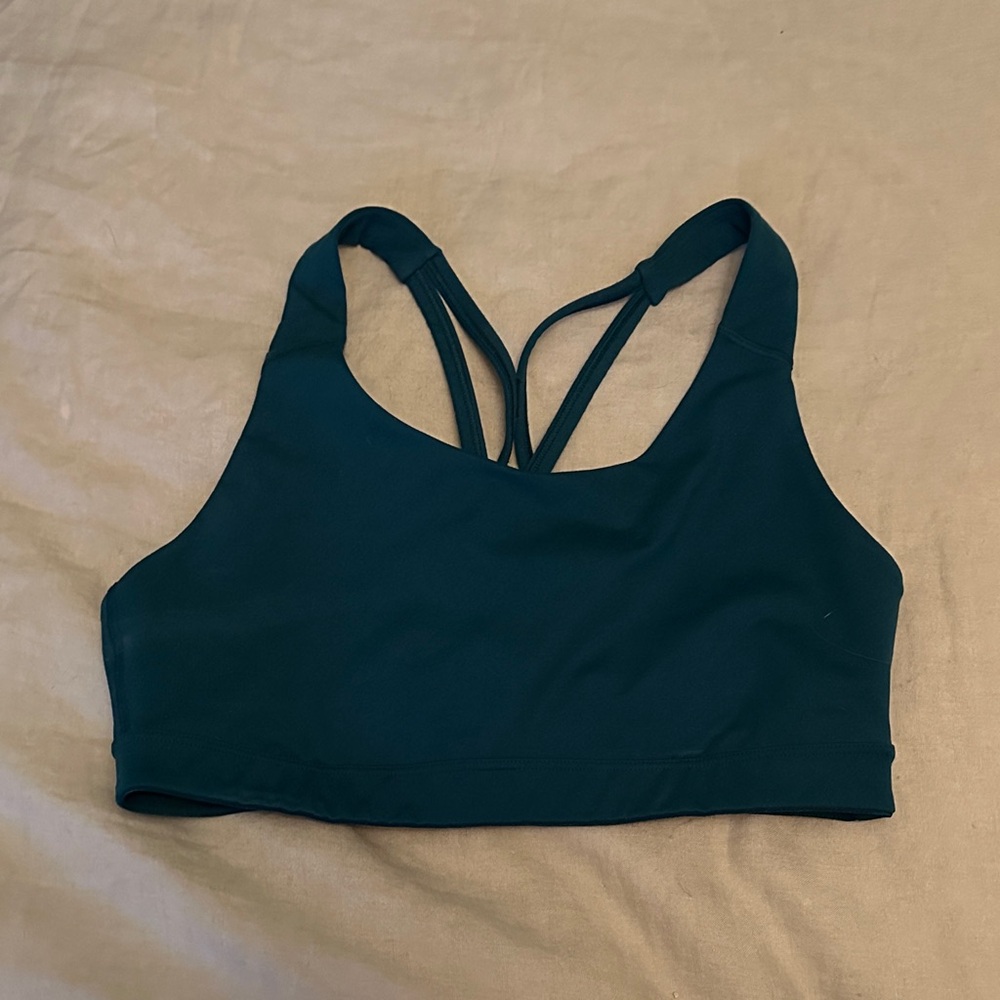 Old Navy Dark Teal Strappy Sports Bra